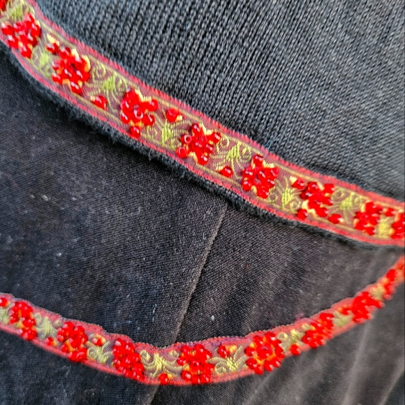 Silk Club Beaded 3pc Skirt & Sweater Set - Picture 5 of 16